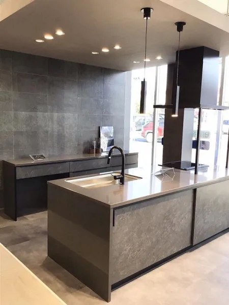 キッチン レミュー アイランド型レイアウト ビンテージアイアン SK3402